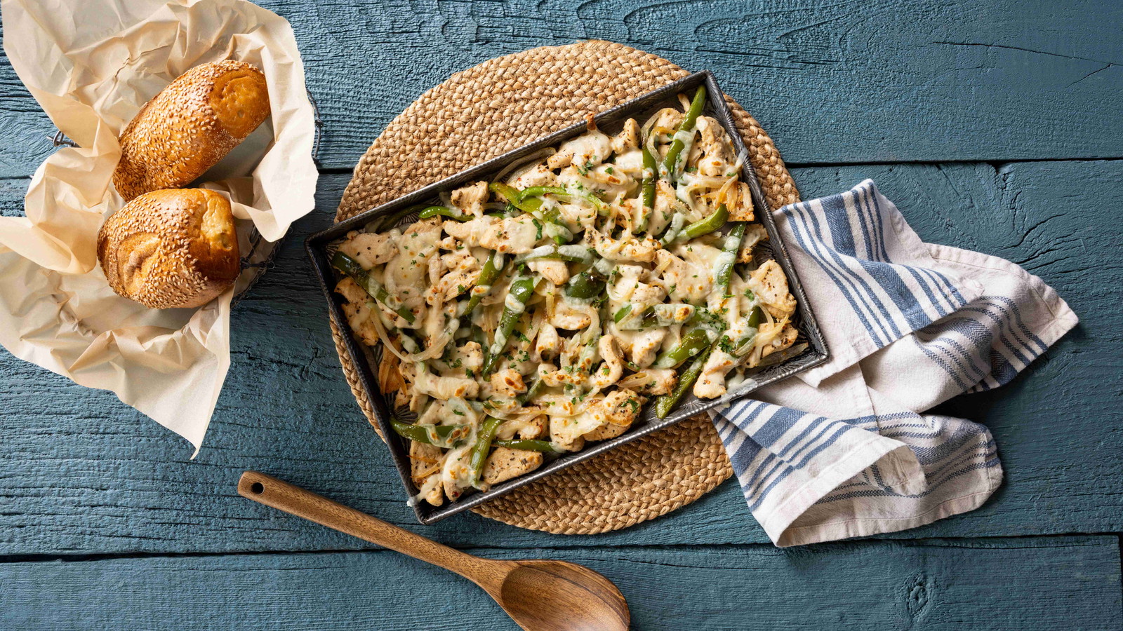 Image of Cooper® Cheesy Chicken Cheesesteak Sheet Pan