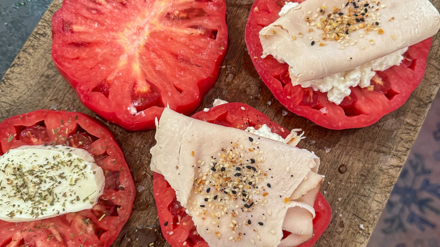Protein Heirloom Tomatoes recipe