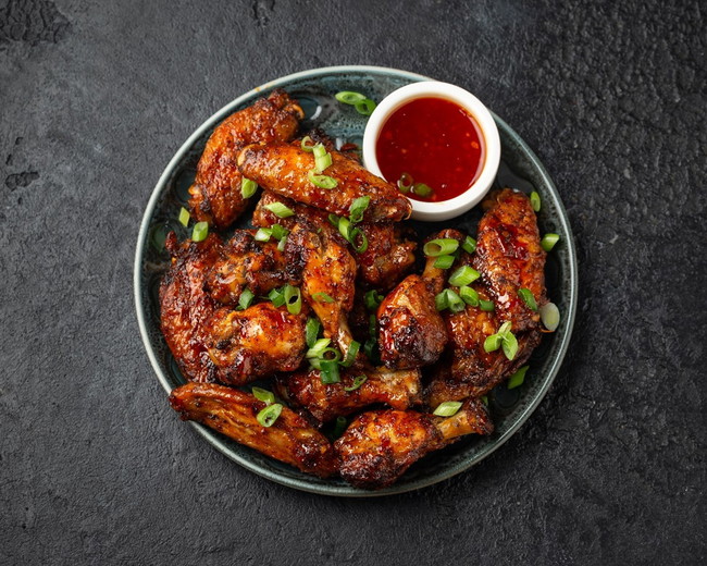 Image of Air Fryer Oyster Sauce Spicy Chicken Wing