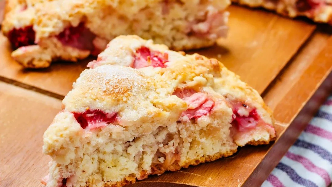 Strawberry Olive Oil Scones at The Little Shop of Olive Oils