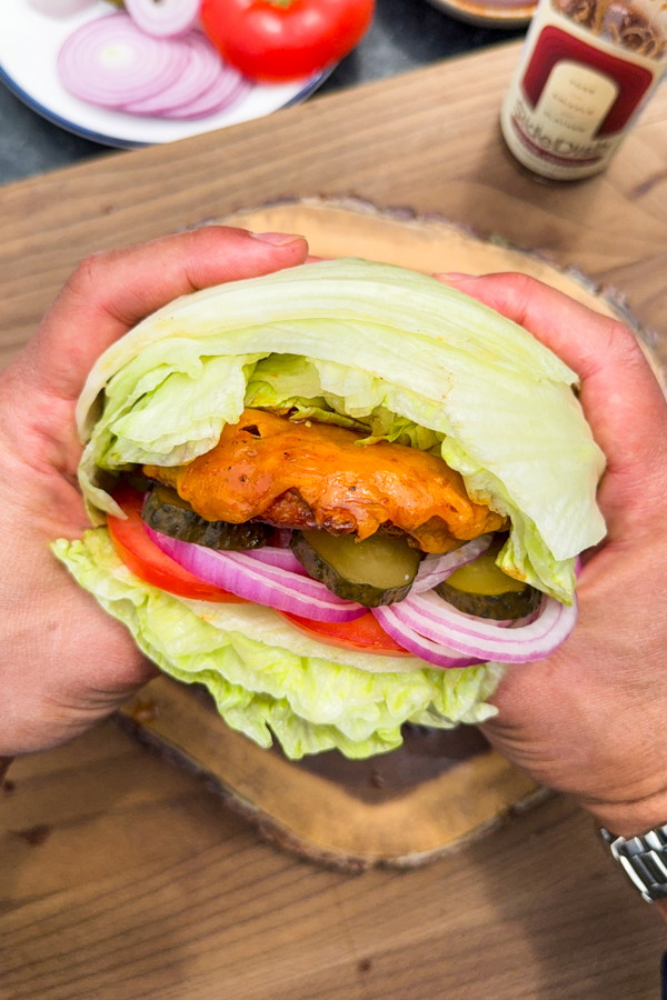 Image of BBQ Jalapeño Cheddar Chicken Burgers