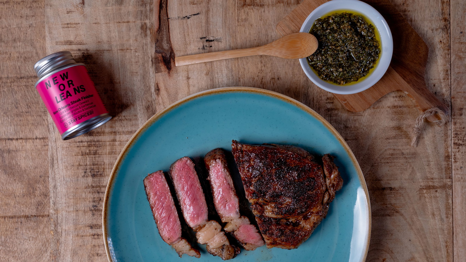 Image of Steak mit New Orleans Steak Finisher