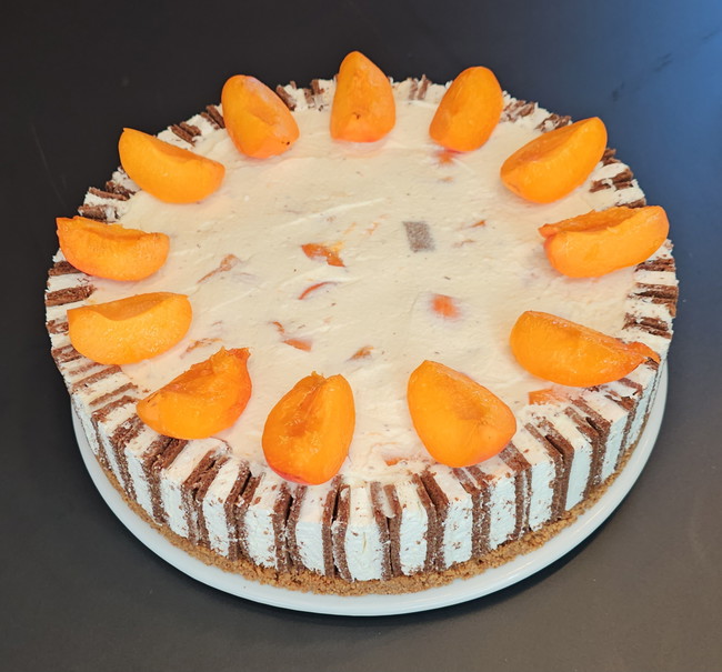 Image of No-bake Milchschnitten-Aprikosen-Traum