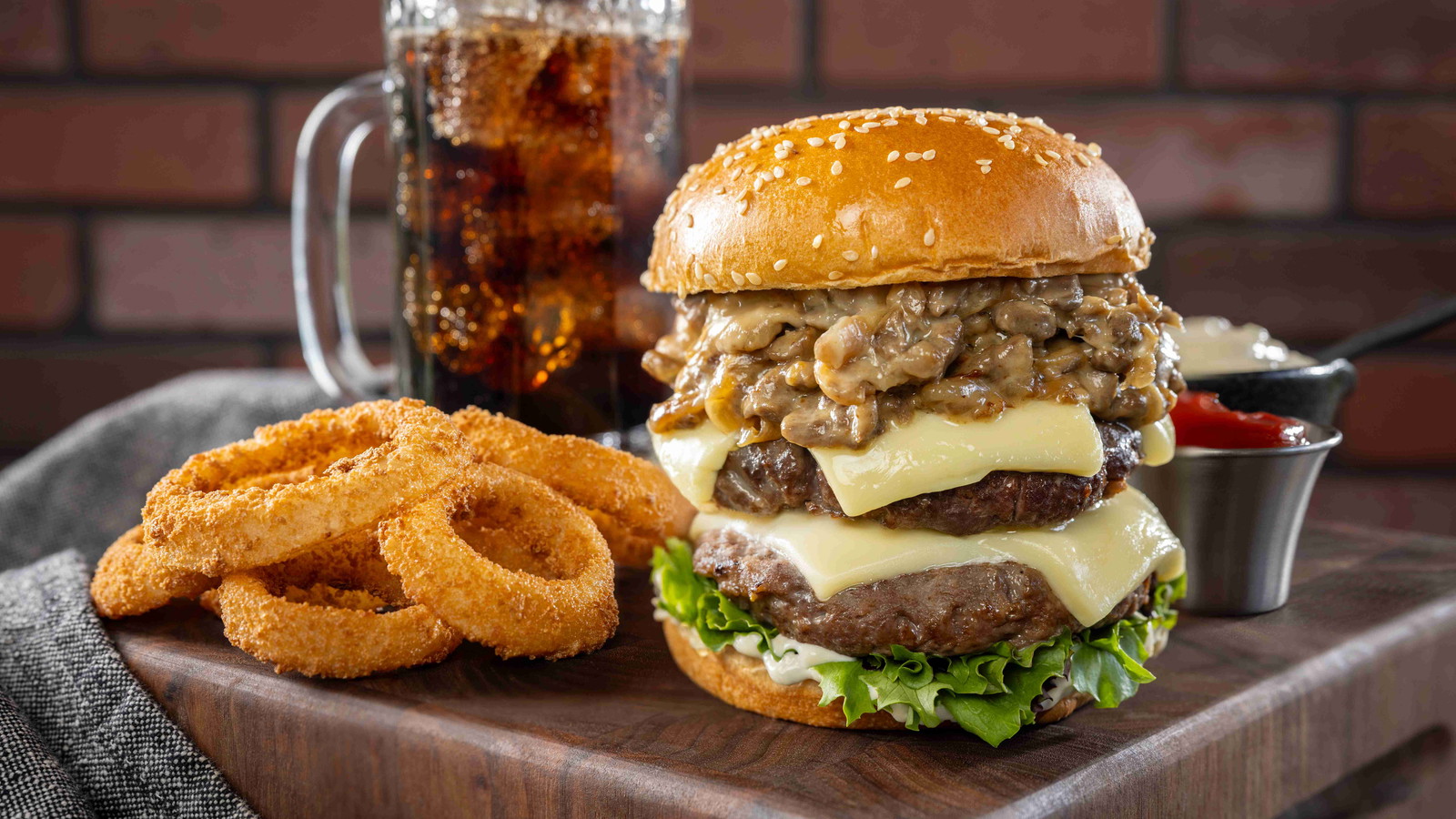 Image of Cooper® Cheese Cheesesteak Burger Jawn
