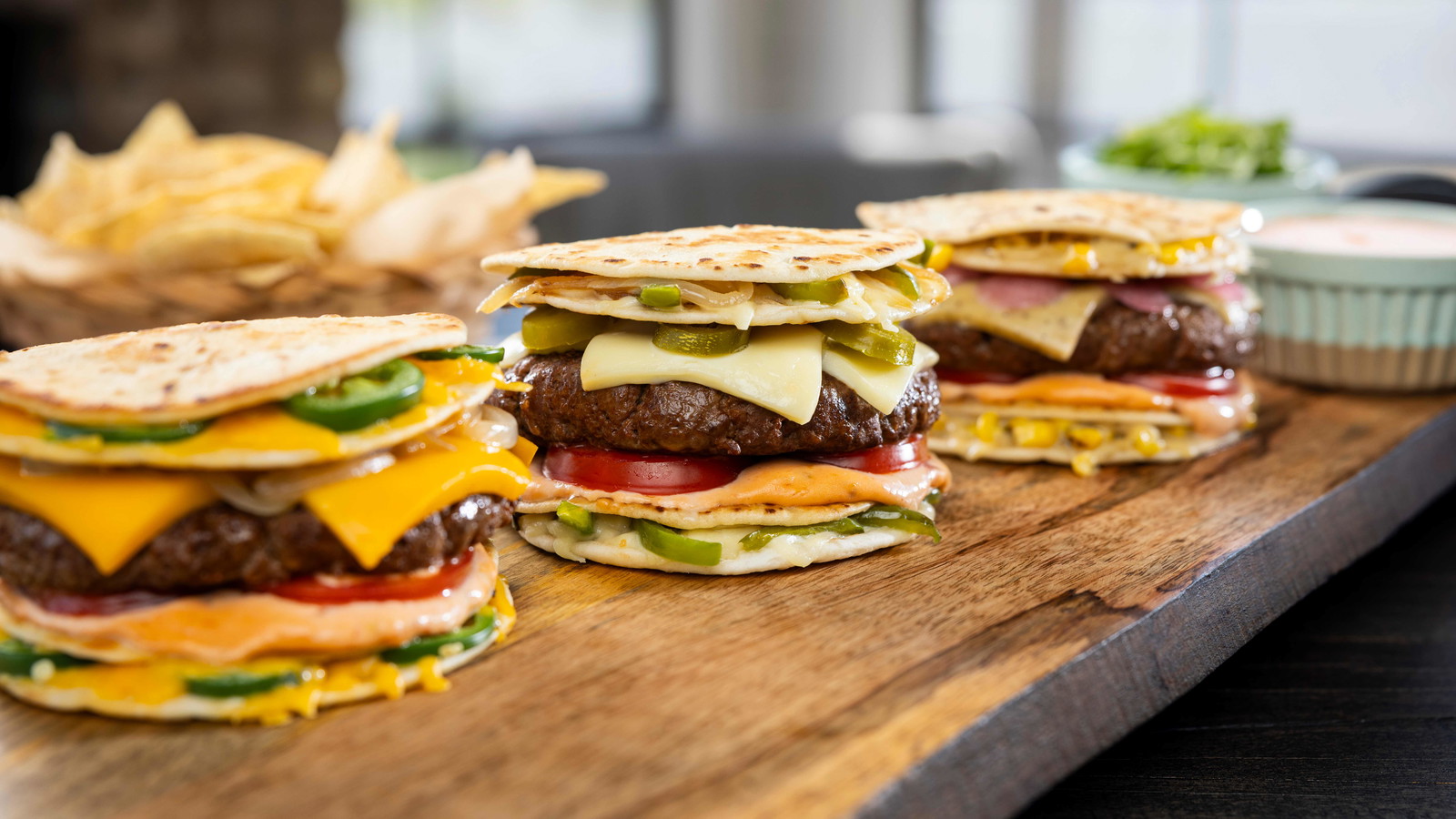 Image of Cooper® Cheese Cheeseburger Quesadilla Mashup