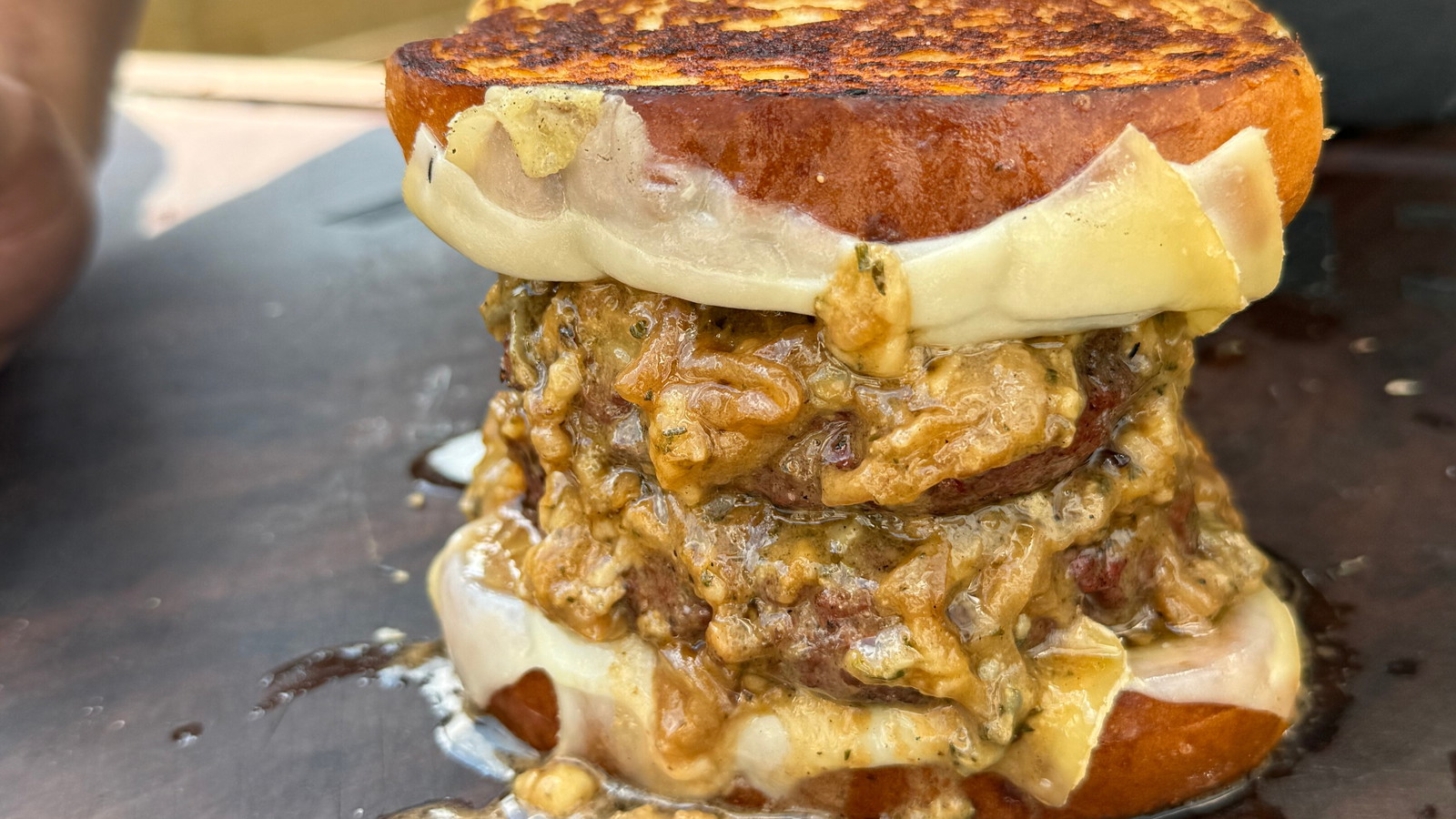 Image of The Ultimate Smoked Steakhouse Burger