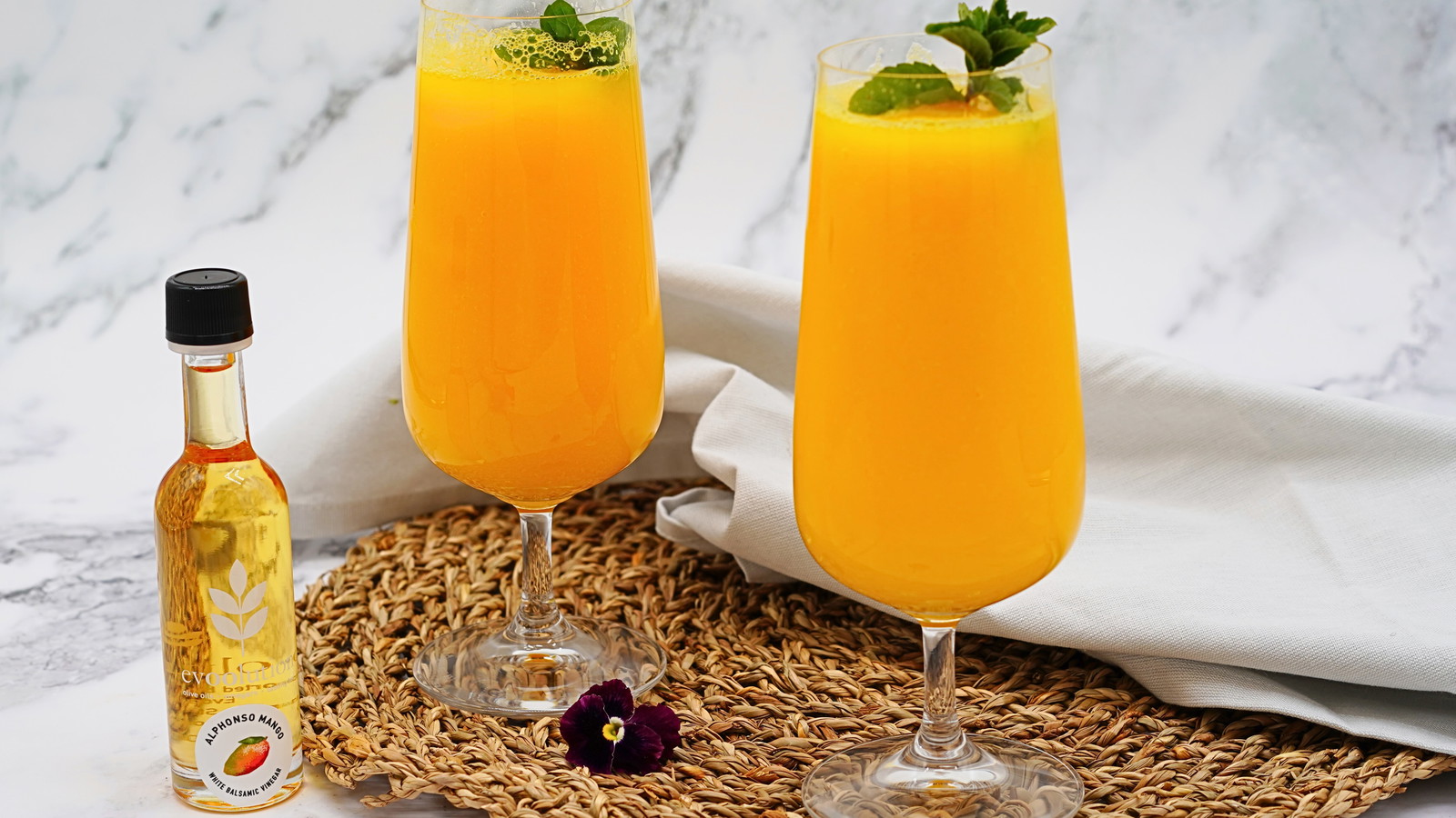 Image of Frozen Mango Bellini with Alphonso Mango Balsamic
