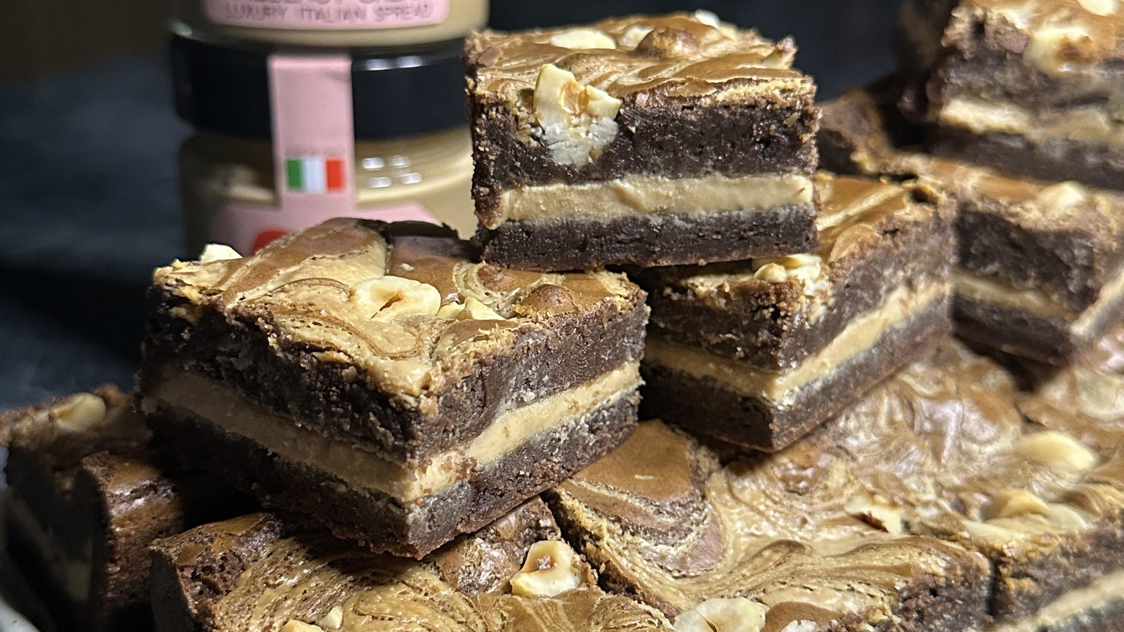 Image of Hazelnut Cream Brownies