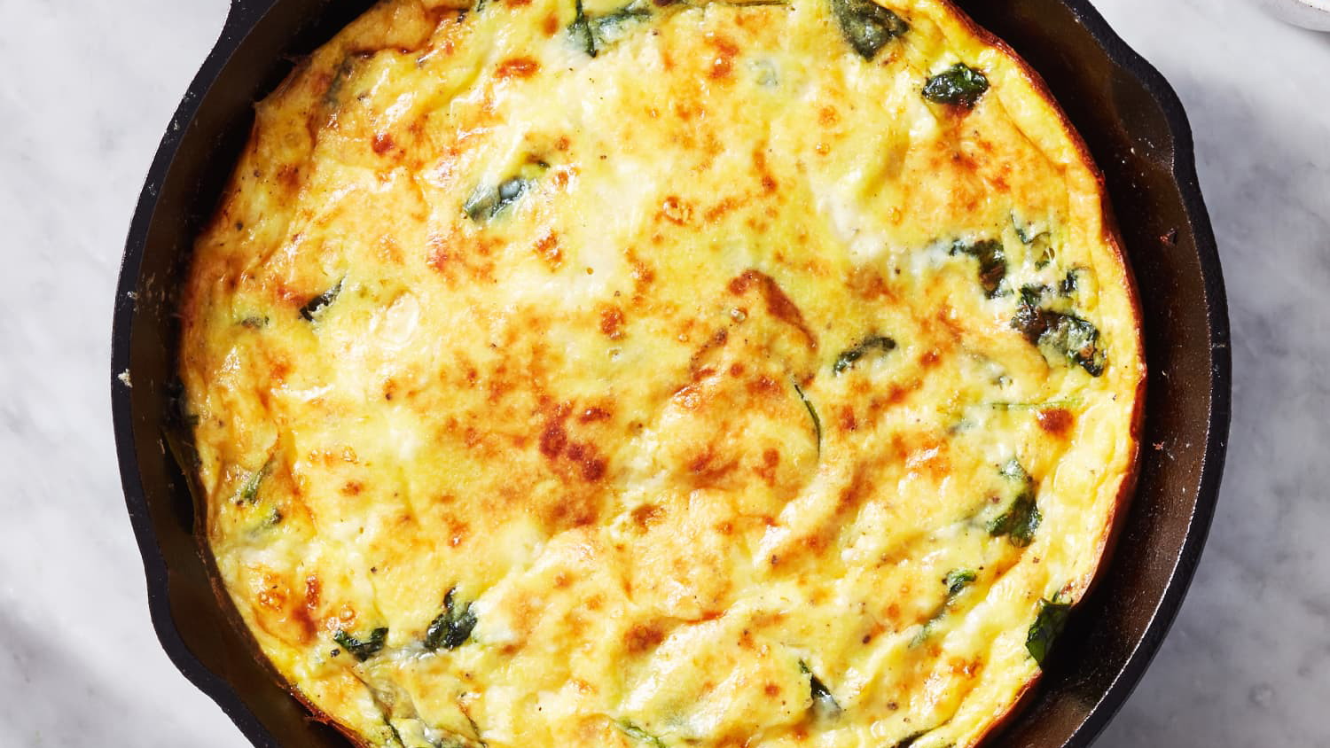 Lactose-Free Spinach Frittata