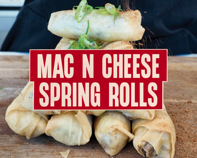 Image of Brisket Mac & Cheese Spring Rolls