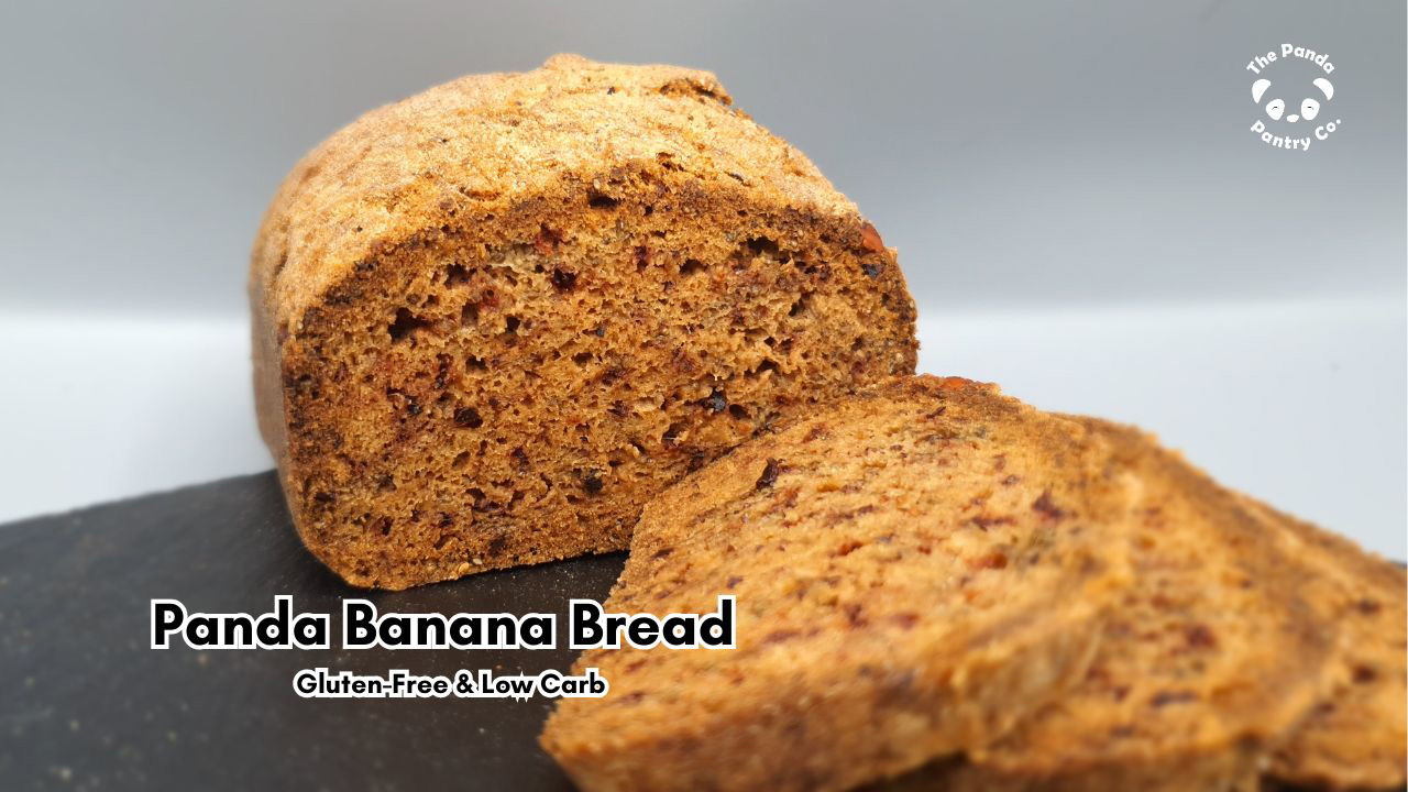 Image of Panda Banana Bread – Low-Carb & Gluten-Free 