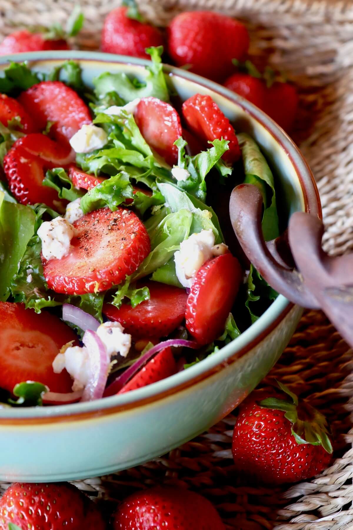 Summer BBQ Strawberry Salad