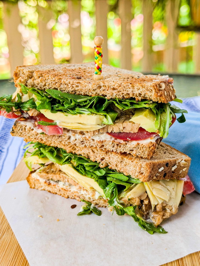 Image of 'The Tasty' Tomato-Avo-Tempeh Sandwich