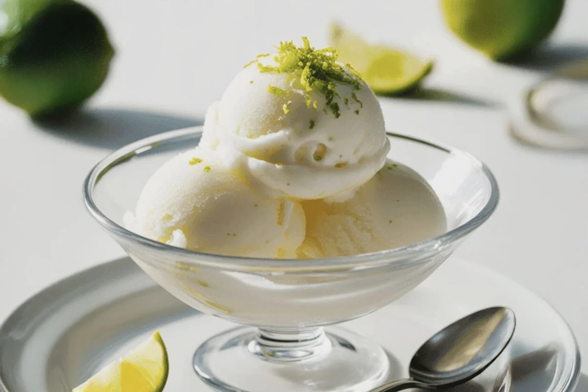 Sorbetto al lime