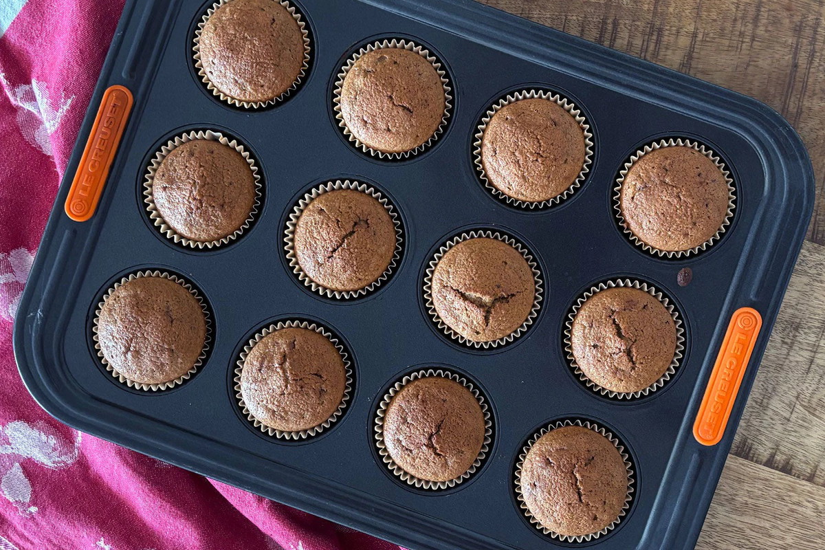 Magdalenas de chufa y canela (¡Aprovecha la chufa tras hacer horchata!)