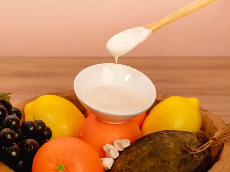 Image of Masque visage cocktail de vitamines