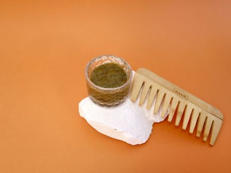 Image of Masque après-shampoing pour cheveux bouclés
