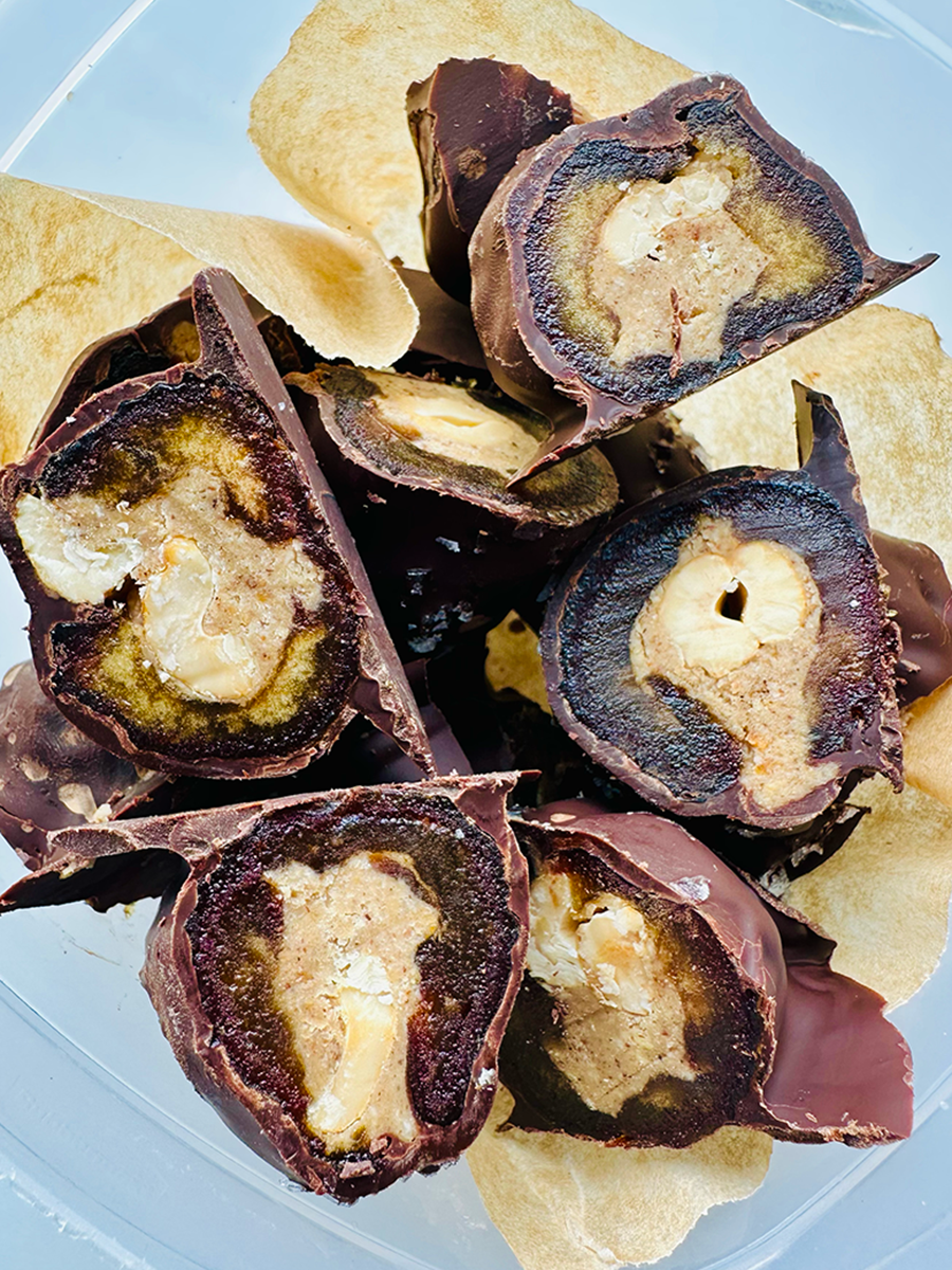 Nut-Butter Stuffed Dates