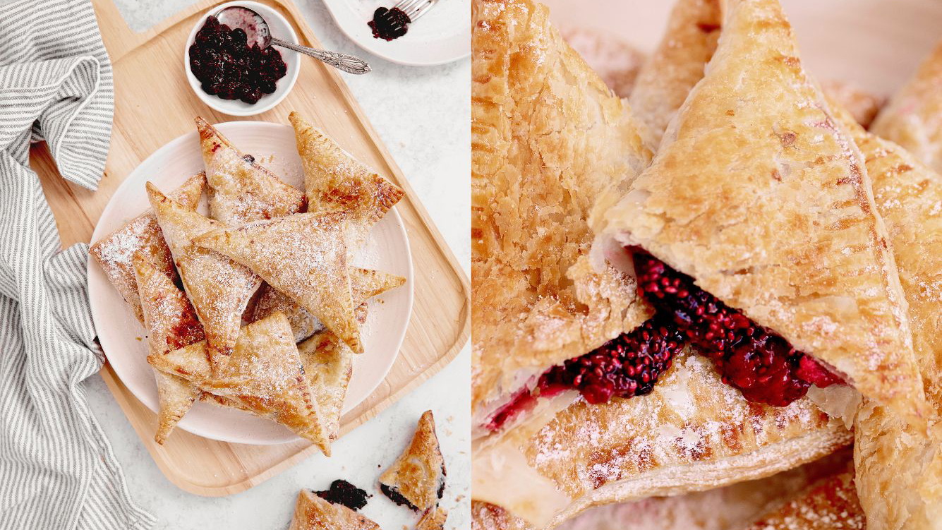 Image of Air Fryer Berry Pastry Pockets