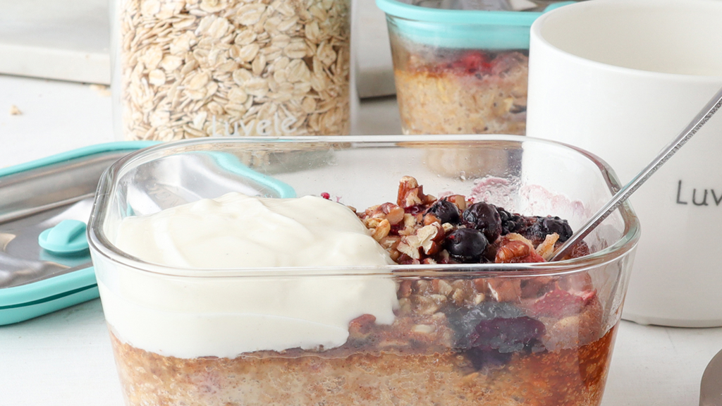 Image of Mixed Berry Baked Oats