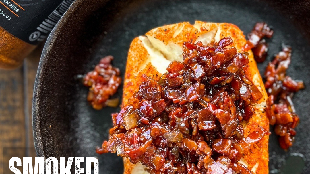 Image of Smoked Cream Cheese with Bacon Jam