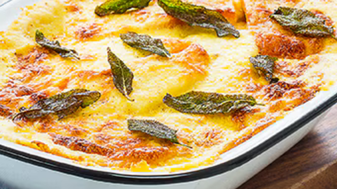 Image of Potato, Pumpkin and Sage Gratin