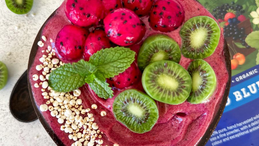 Image of Wild Blueberry Smoothie Bowl