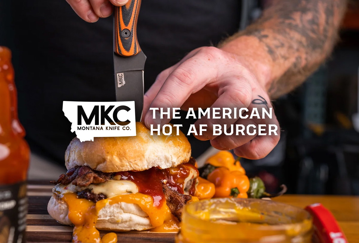 The American Hot AF Burger