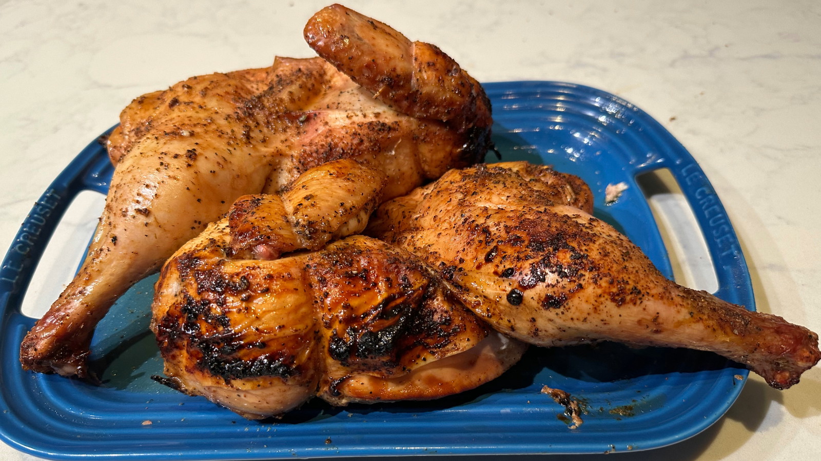 Image of Hang ‘Em High Smoked Chicken on the BPS Drum