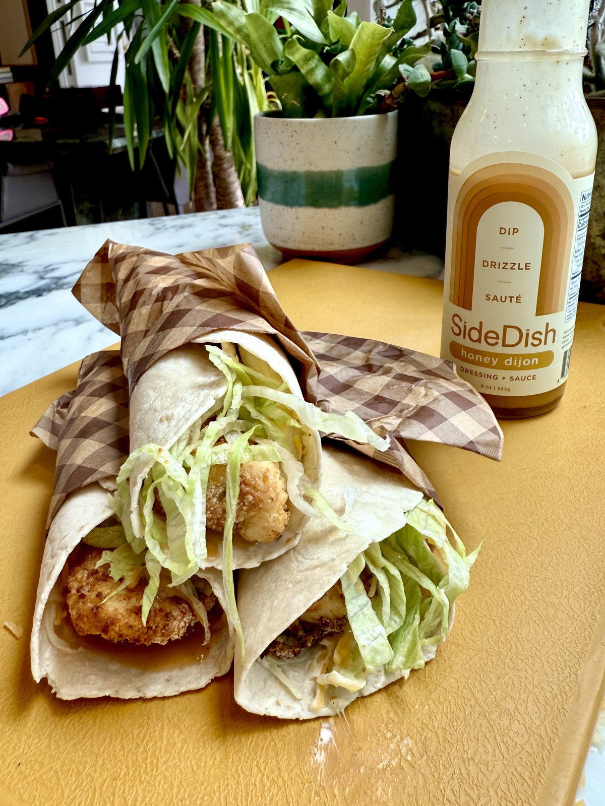 Honey Dijon Snack Wraps