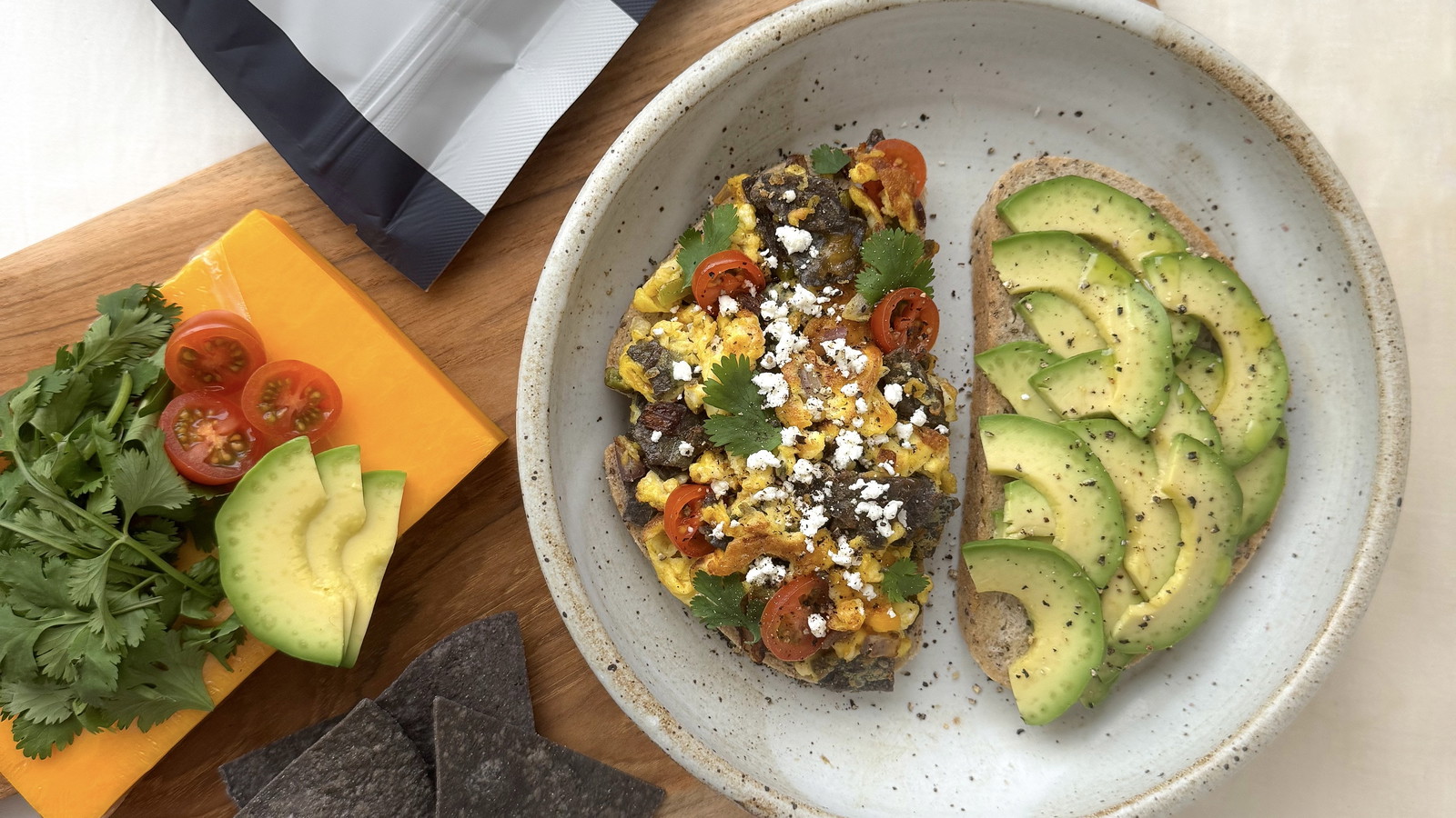 Image of Migas Breakfast Toast