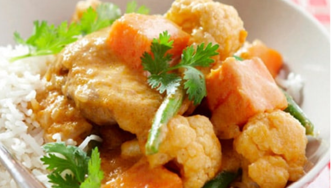Image of Chicken and Cauliflower Curry