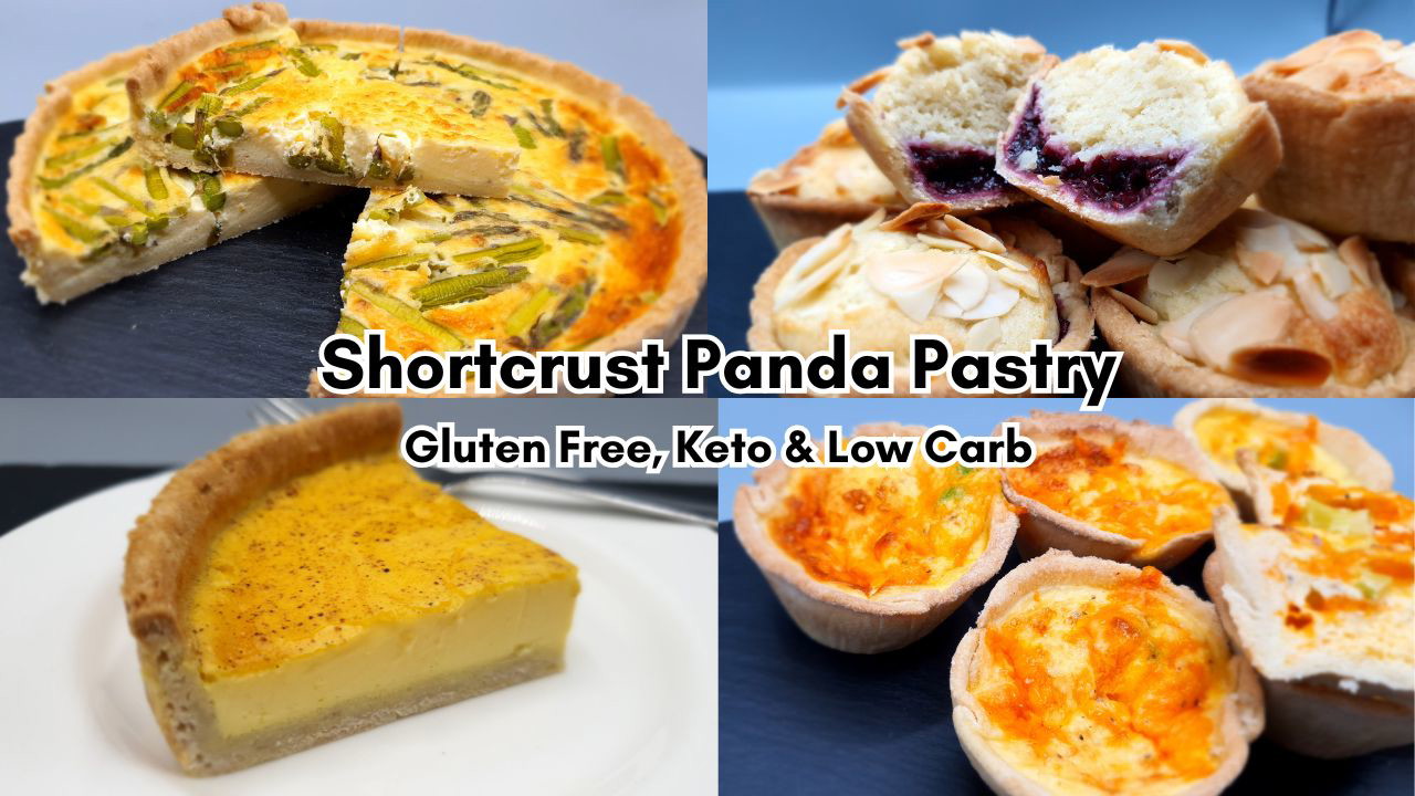 Image of Panda Shortcrust Pastry - Gluten-Free, Low-Carb & Easy to Work With