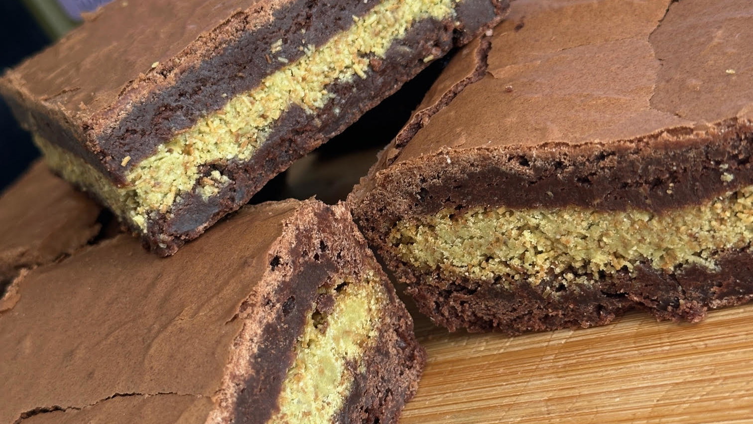 Image of The Viral Brownie You Have to Bake: Dubai Pistachio Brownies