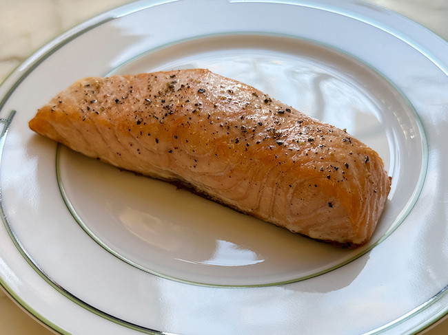 Image of Katie Lee Biegel’s Oven-Baked Frozen Salmon