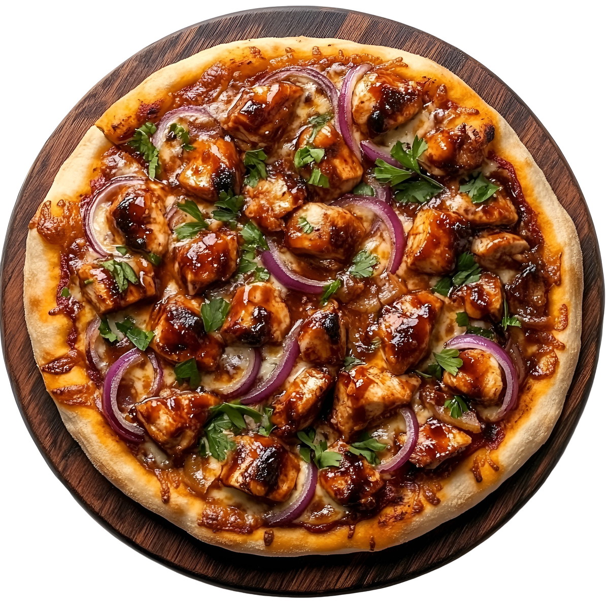 Traverse City Cherry Balsamic BBQ Flatbread Pizza