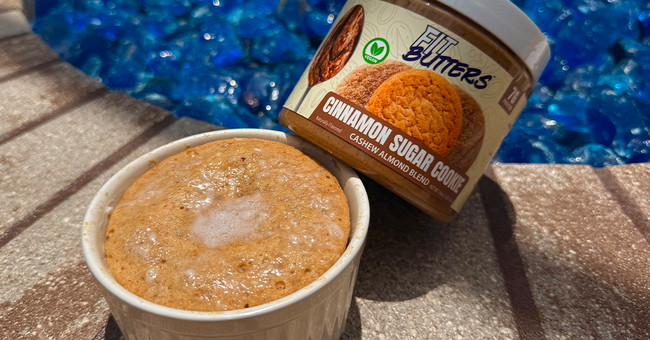 Image of Cinnamon Roll Mug Cake (High-Protein, Single-Serve)