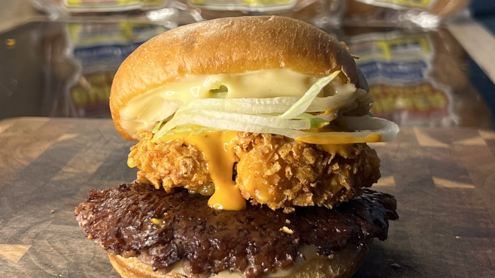 Image of Cheese Nachos Burger