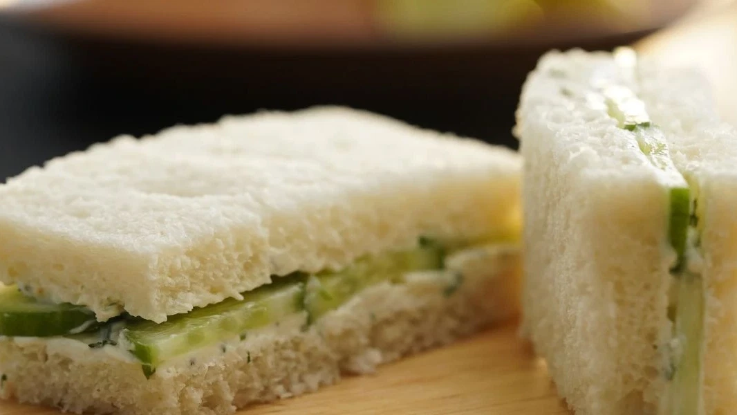 Image of  Viral English Cucumber Sandwich