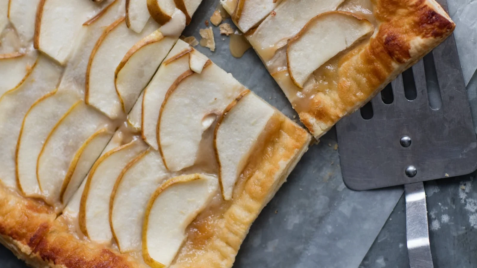 Image of Pear Tahini Tart