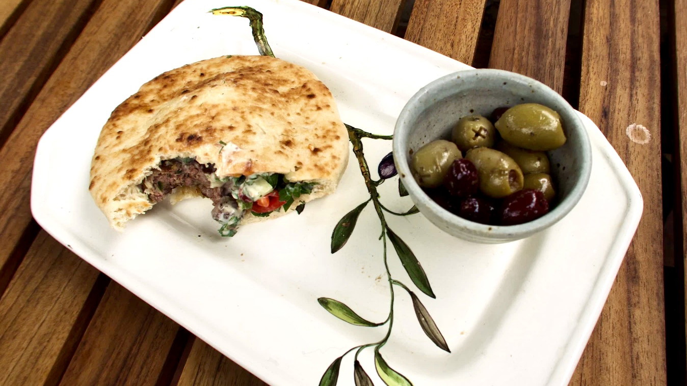 Image of Spicy Lamb Burger 