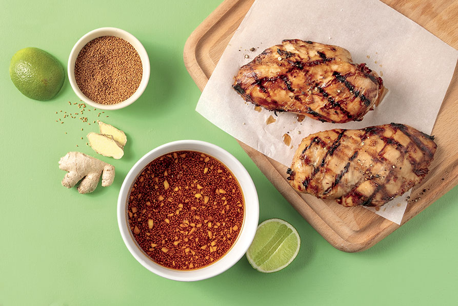 Marinade style asiatique