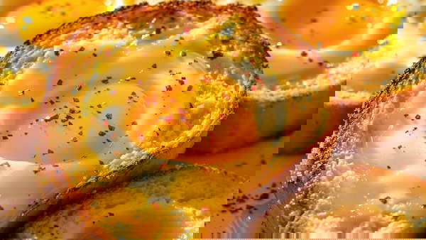 Oven Baked Eggs in a Brioche Basket + Heart Healthy Olive Oil = Breakfast of Champions