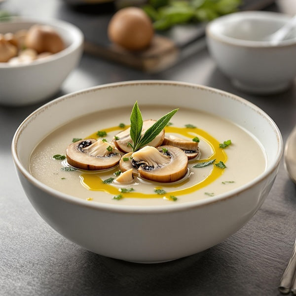 Classic Mushroom & Sage Soup