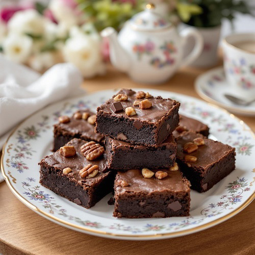 Espresso & Blood Orange Brownies
