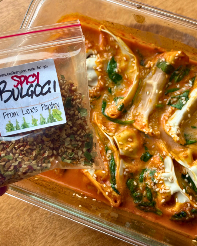 Image of  Spicy Bulgogi Dump-and-Bake Dumplings