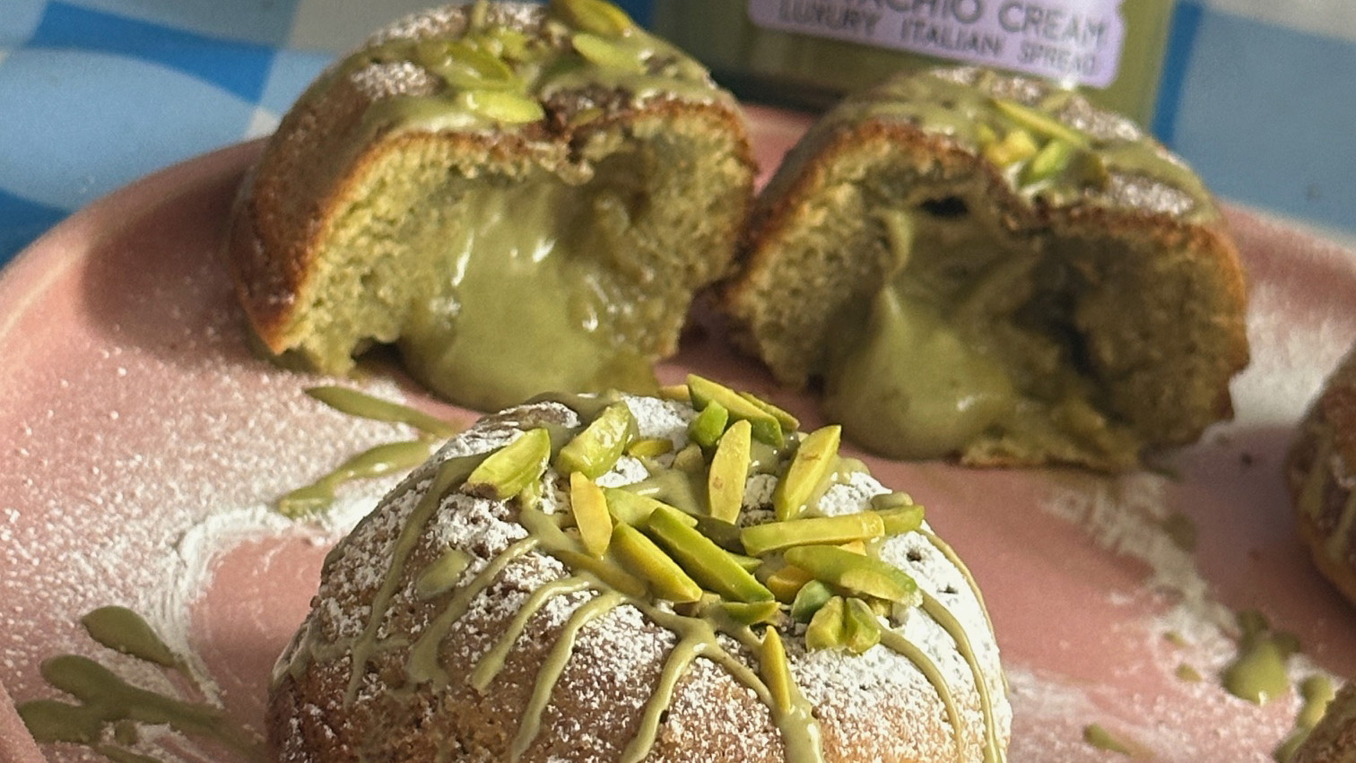 Image of Molten Pistachio Lava Cakes