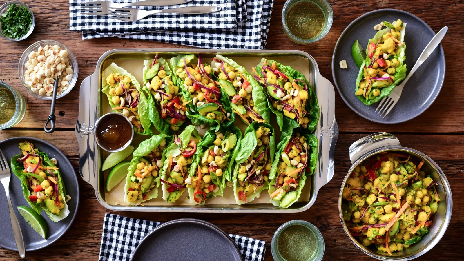 Image of Curried Coconut Chickpea and Mango Salad