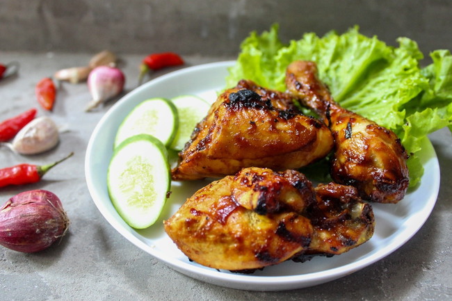 Ayam Bakar Mayonis (Grilled Chicken with Japanese Style Mayonnaise)