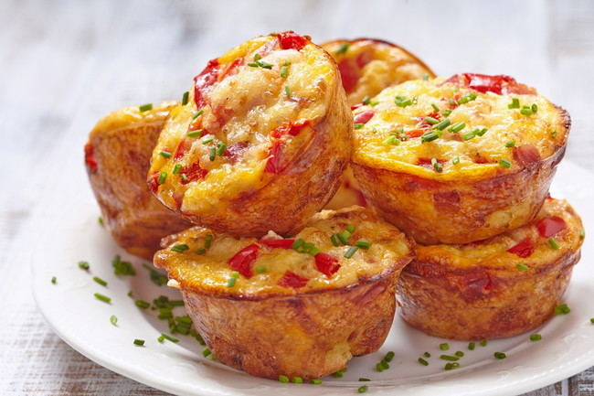 Cheesy Mayo Muffins